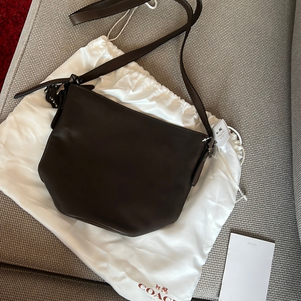 Coach Dark Brown Bleeker Sport Mini Duffle